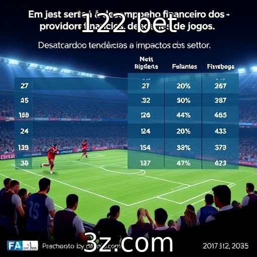 Desempenho financeiro de provedores de jogos em 2025